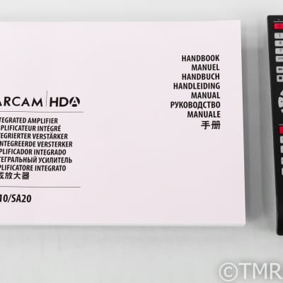 Arcam SA20 Stereo Integrated Amplifier; SA-20; MM Phono; Remote image 6