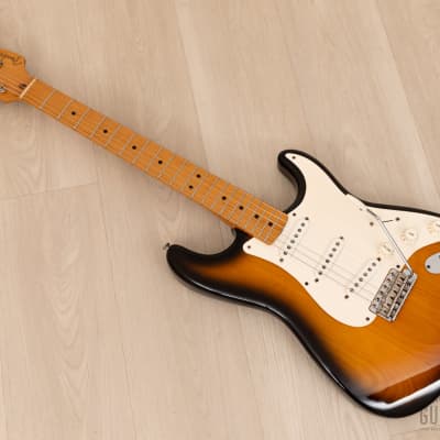 1994 Fender American Vintage '57 Stratocaster Sunburst Near-Mint w/ Hangtags, Case image 11