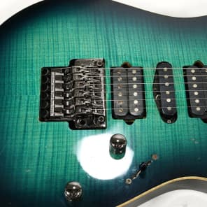 IBANEZ J.Custom RG1880 Blue Black Sunburst | Reverb
