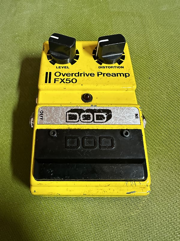 DOD FX50 1980s - Yellow