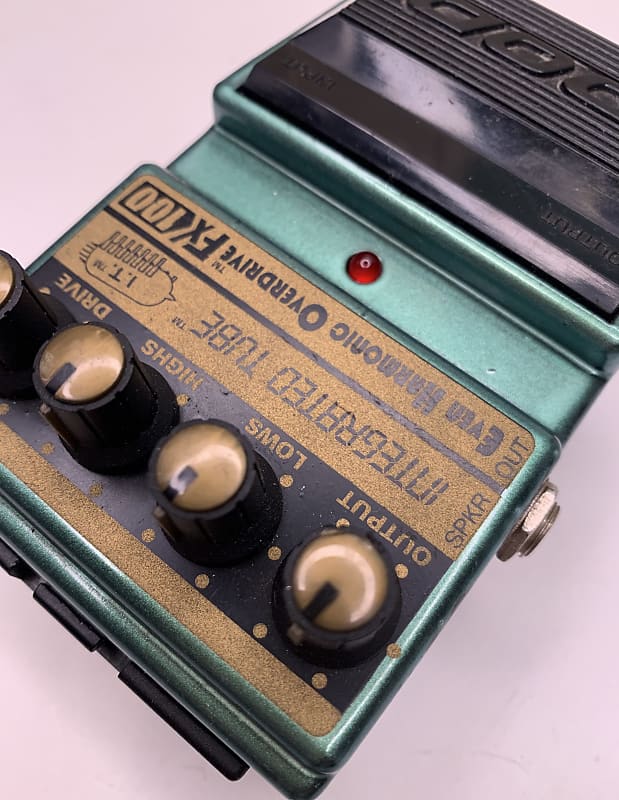 DOD FX100 Even Harmonic Overdrive 1980s - Green | Reverb Italia