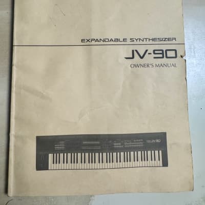 Roland JV-90 Owners Manual