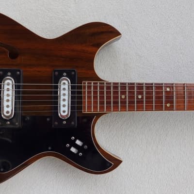 Life H510 – 1960s Vintage Semi Acoustic E-Guitar 6 String Gitarre image 19