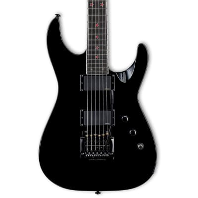 ESP LTD Jeff Hanneman JH-600 CTM Guitar w/ EMG Pickups & Hardshell Case - Black for sale