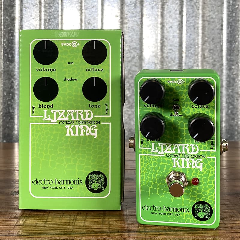 Electro-Harmonix EHX Lizard King Bass Octave Fuzz Effect Pedal image 1