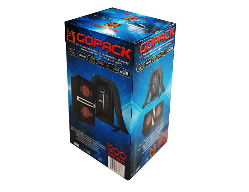Mr. Dj GO Pack Dual 6.5