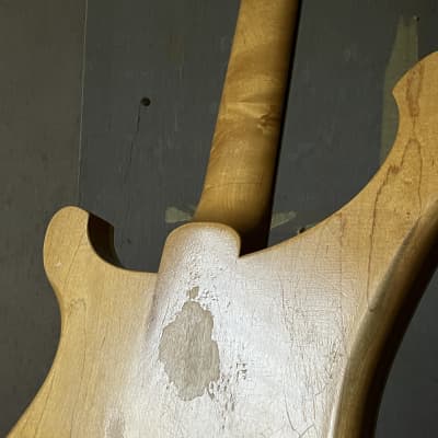 Rickenbacker 4001 (1968) bass guitar : checkerboard & crushed pearl image 14