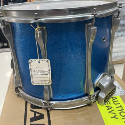 Ludwig 10x14 Field Snare Blue Sparkle image 6