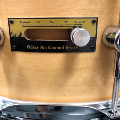 Odery Custom Shop 14" x 6.5" 26 Ply Maple Air Control Snare Drum image 3