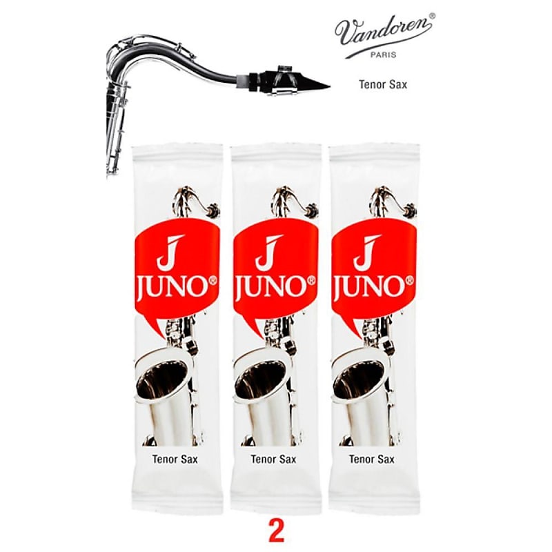 Juno JSR712/3 Tenor Saxophone 3 Reed Card, #2 image 1