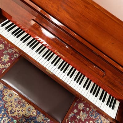 Fayette Continental Console Upright Piano | Satin Mahogany | SN: 20210127 image 4