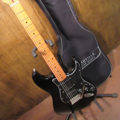 Refurbished Fender Squier Classic Vibe 70s HSS Stratocaster Black image 2