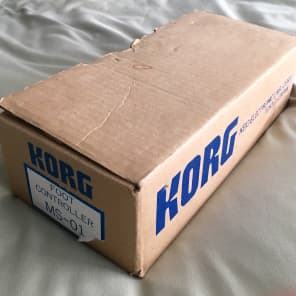 KORG MS-01　FOOT CONTROLLER　日本製 Vintage Korg Foot Controller MS-01 Made In Japan | Reverb