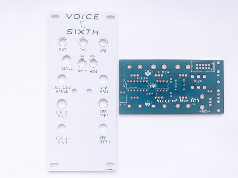 Anallogic Voice of the Sixth - VC dual Oscillator Synth with LFO 2018 Blue image 1