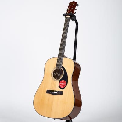 Fender CD-60S Dreadnought Acoustic Guitar - Walnut Natural image 1