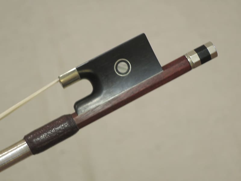 フレンチボウ4/4　刻印 ARY FRANCE　美品級 Sarreguemines ひし形プレート ラヴィエ 24cm フランス