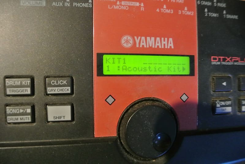 低価限定品TJ-1 『YAMAHA DTXPL DTXPLORER』 電子ドラムセット 　マット付き　通電確認済み　現状渡し 電子ドラム