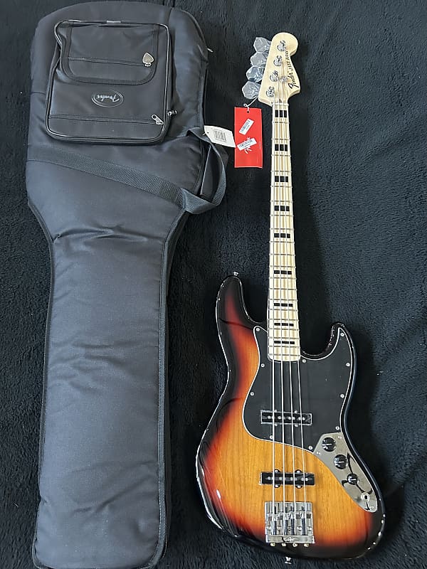 Fender  Geddy Lee Signature Jazz Bass 3TS  - Three Tone Sunburst /9lbs. 5.5oz #MX22225945 image 1
