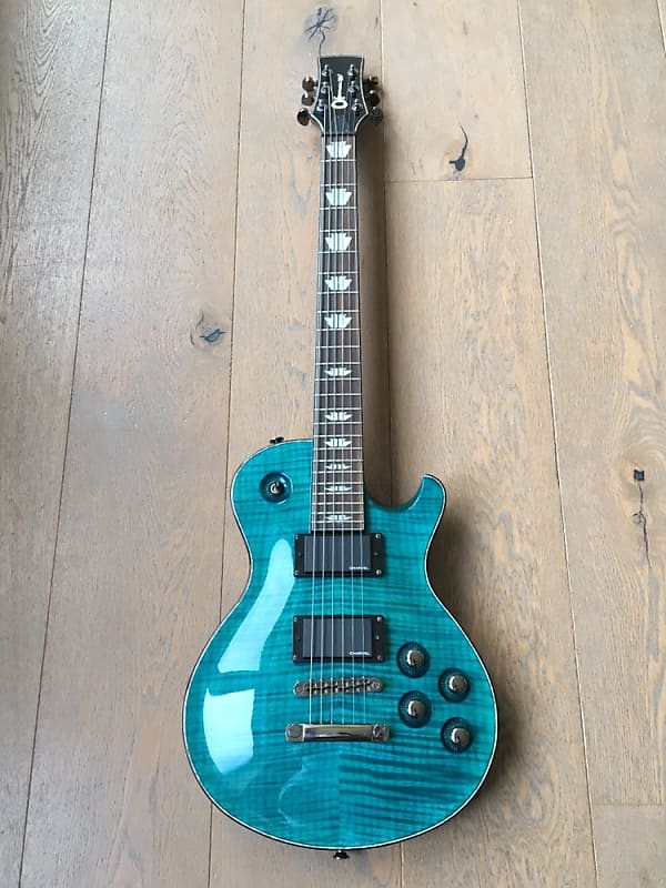 Charvel Desoltation DS-2 Transparant Blue Smear