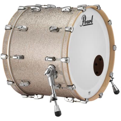 Pearl Music City Custom 26"x14" Reference Series Bass Drum w/o BB3 Mount BRIGHT CHAMPAGNE SPARKLE RF2614BX/C427 image 1