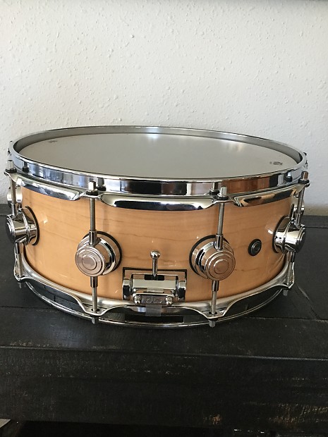 DW Super Solid Maple Shell Snare Drum Lacquer Custom Finish 3 8ths
