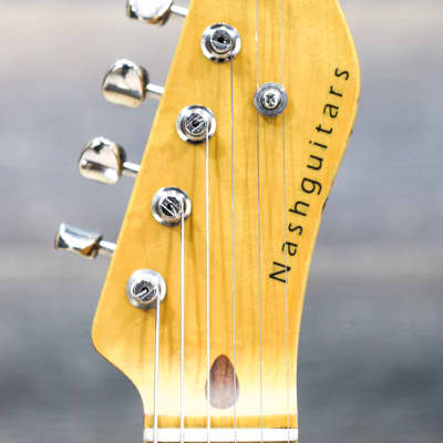 Nash Guitars T57 Dakota Red Medium Aging Finish Lollar Pickups Electric Guitar w/Case image 5