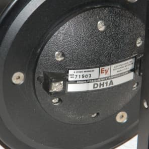EV DH1A 8 Ohm HF compression driver and large horn assembly image 2