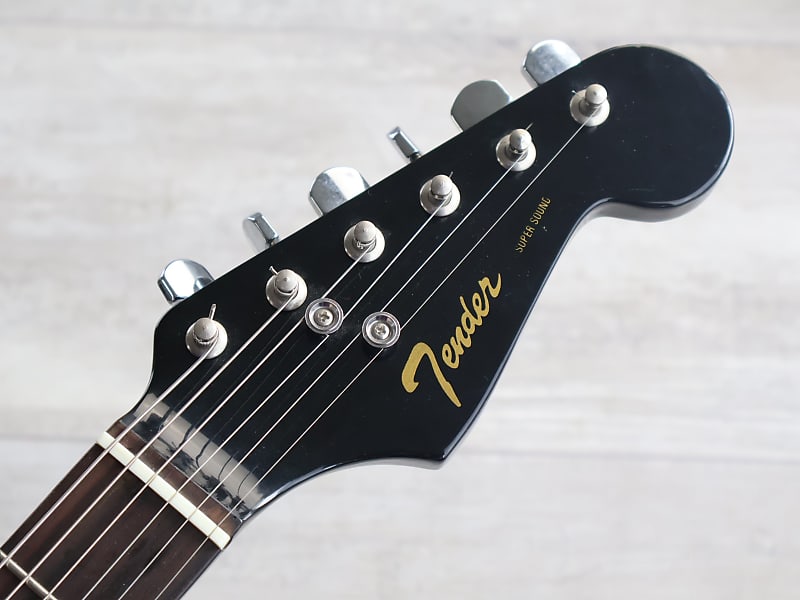 1980's Tender Super Sound Stratocaster (Black) | Reverb