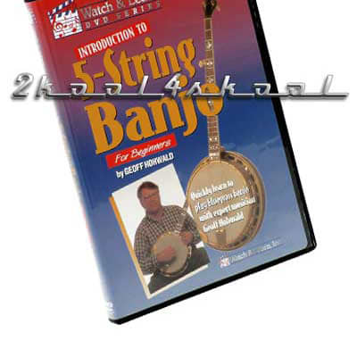 Beginner Intro to Banjo lesson DVD Video learn play instruction Watch and Learn for sale