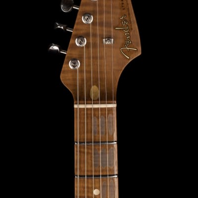 Fender Custom Shop Limited Edition Roasted 1958 Stratocaster Special Journeyman Relic Chocolate 3-Tone Sunburst image 17