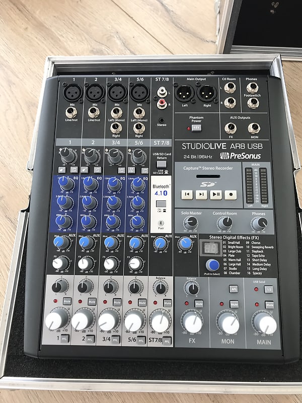 PreSonus StudioLive AR8 Hybrid Mixer Interface | Reverb Ireland