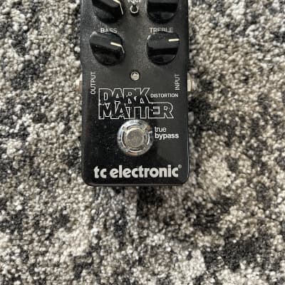 TC Electronic Dark Matter Distortion True Bypass Guitar Effect Pedal for sale