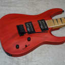 In Stock! Jackson JS Series Dinky™ Arch Top JS24 DKAM red stain