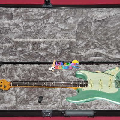 Fender American Professional II Stratocaster with Maple Fretboard 2020 - Present - Mystic Surf Green image 12