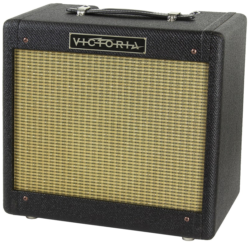 Victoria Amplifier 518 1x8 Combo, Black Tweed image 1