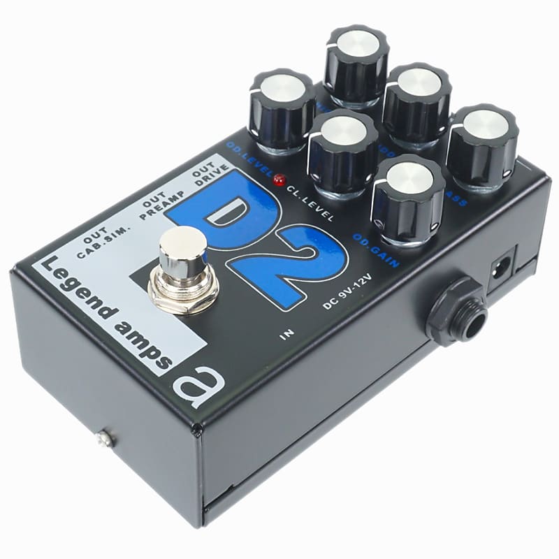 ★レア★AMT Electronics Legend amps VT2 AMT Vt2 — 2 channels guitar preamp/distortion pedal (VHT) (w