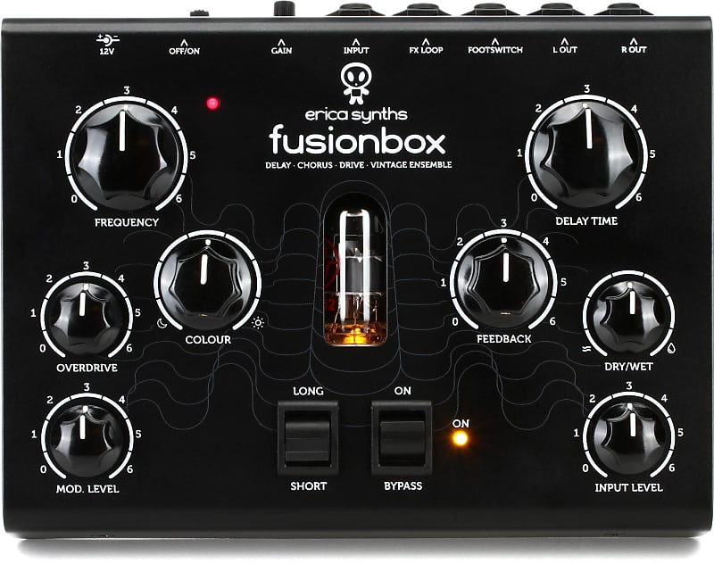 Erica Synths Fusion Box Bucket Brigade Delay Effects Unit Reverb