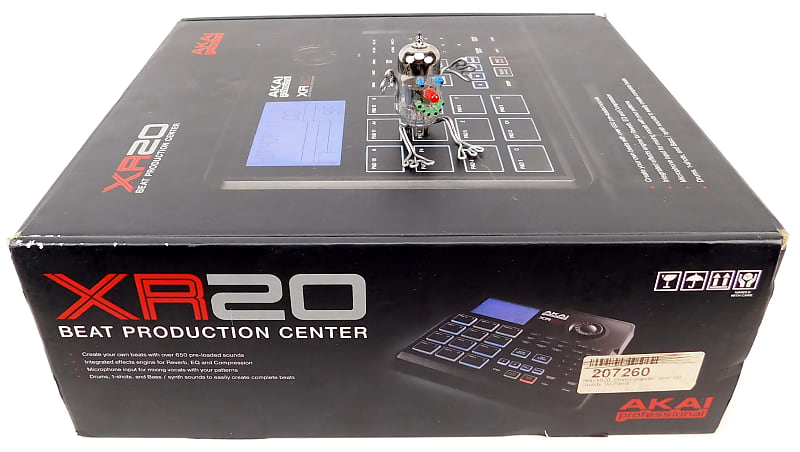 Akai XR 20 Beat Production Center Synth Drum Machine +Neuwertig+ OVP +  Garantie