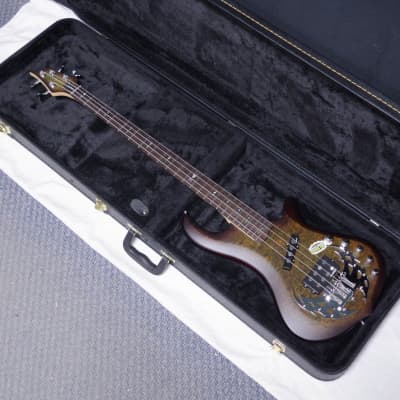 TRABEN Array Attack 4-string BASS guitar Granite w/ CASE - Rockfield Pickups for sale