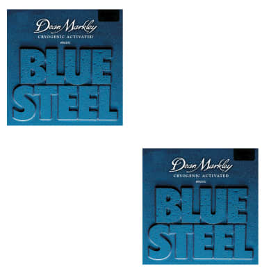 Dean Markley 2550 Blue Steel Electric Guitar Strings  2-Pack  Extra Light (8-38) 2010s - Standard for sale