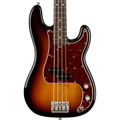 Fender American Professional II Precision Bass, Rosewood Fingerboard, 3 Tone Sunburst image 1