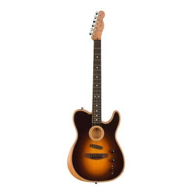 Fender Acoustasonic Player Telecaster 6-String Acoustic Guitar (Right-Hand, Shadow Burst) image 1