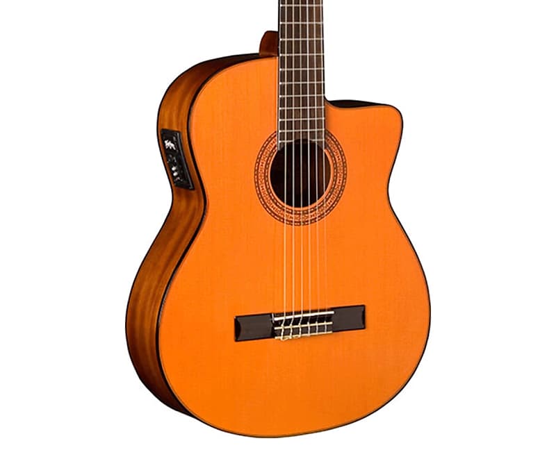 Washburn C5CE Classical Series Acoustic/Electric Guitar Reverb