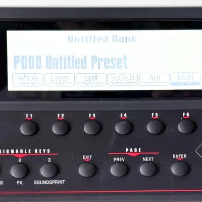 E-MU Systems E6400 Emulator Rackmount 64-Voice Sampler Workstation 1996 - Black