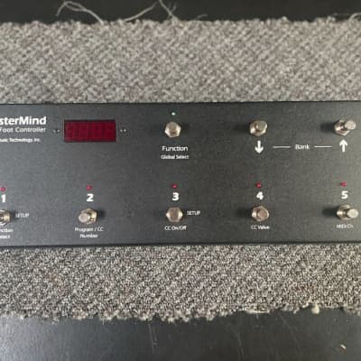 RJM Mastermind MIDI Foot Controller