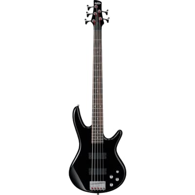 Ibanez GSR 205 Black  - 5-String Electric Bass for sale