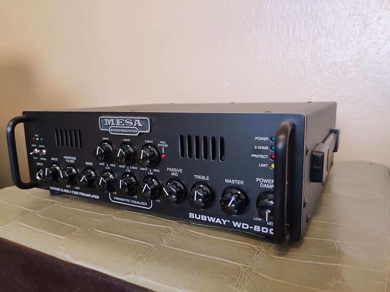 Mesa WD800 Bass Amp 2019 Reverb