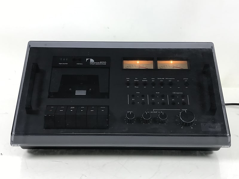 Nakamichi 600 2 Head Cassette Deck Not Tested Selling For Parts image 1