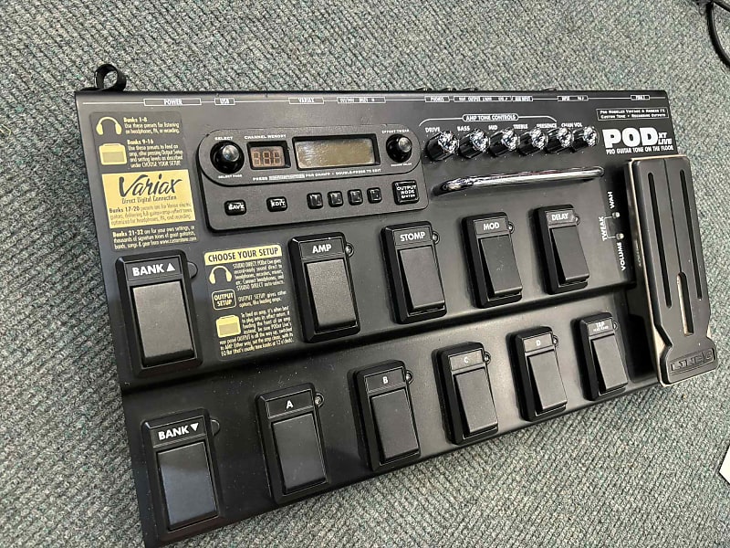 Line 6 POD xt Live Multi-Effect and Amp Modeler | Reverb UK