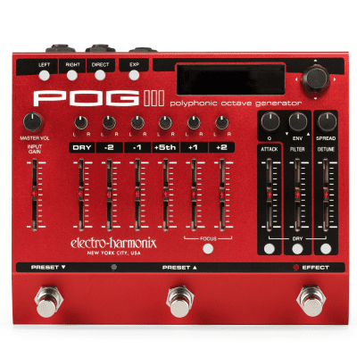 【美品】electro-harmonix nano POG Nano POG | Polyphonic Octave Generator - Electro-Harmonix